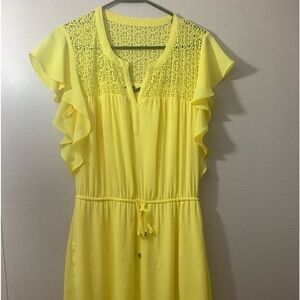 Signature studio summery yellow dress